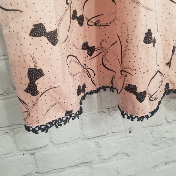 Anthropologie Eloise spaghetti strap bow Dress - Picture 4 of 8